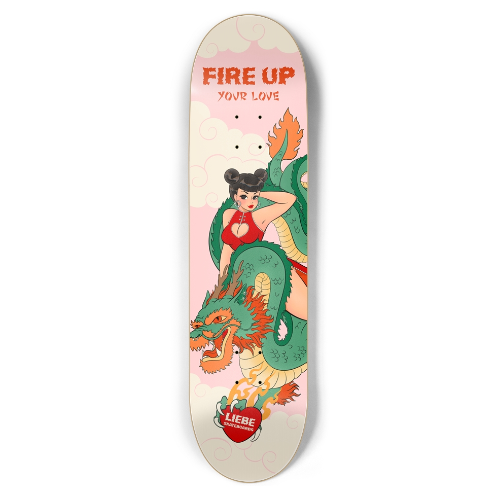 Liebe Skateboards - Fire Up Your Love 8.5