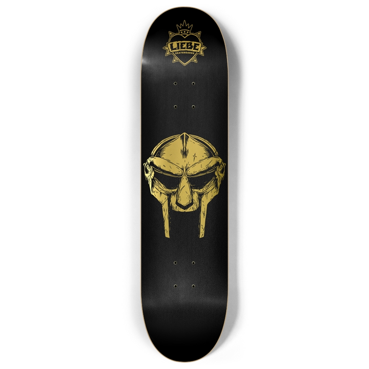 MF DOOM Gold Foil Limited Drop – Liebe Skateboards