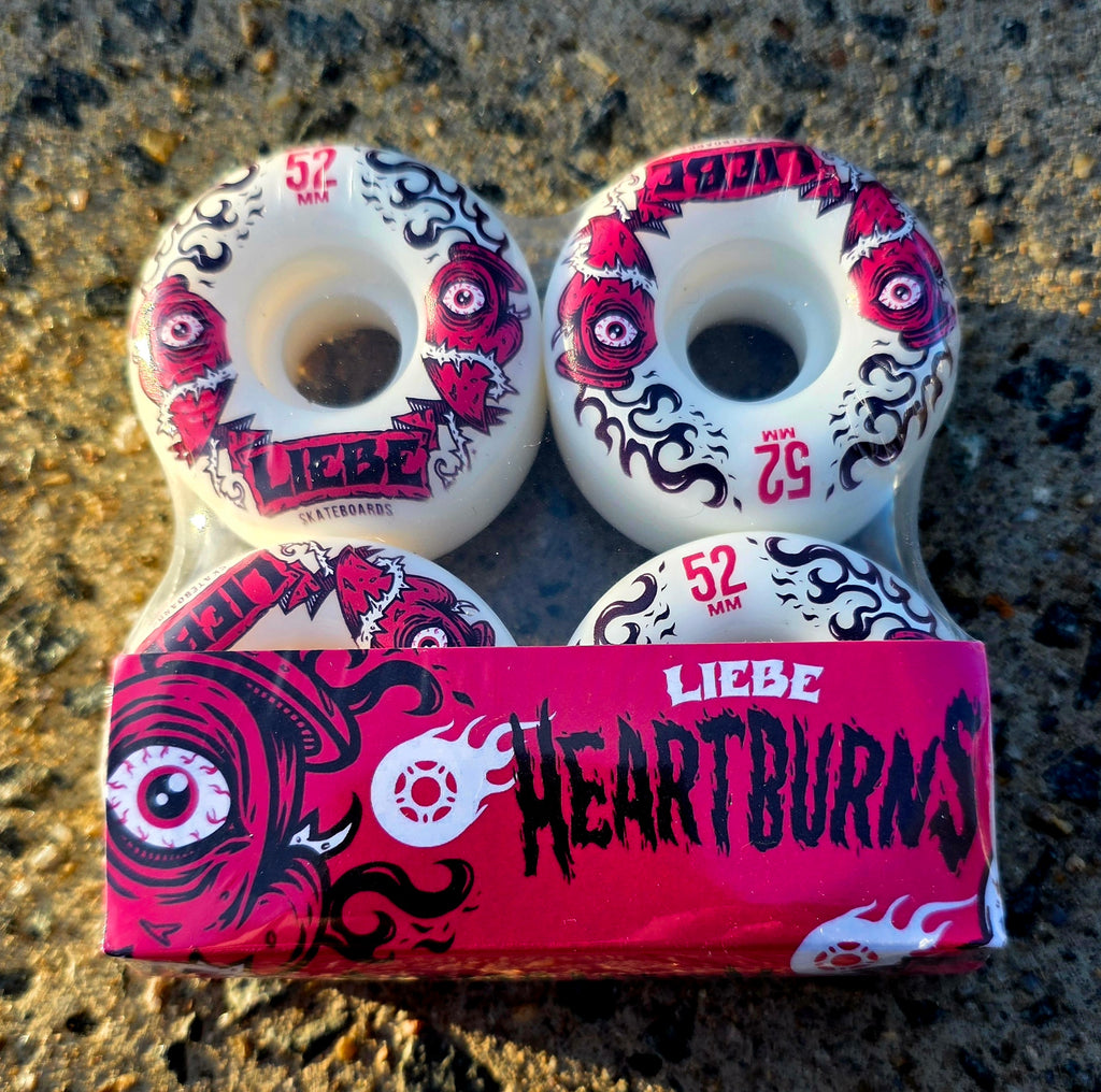 Liebe Heartburns Wheels Radial Shape – Liebe Skateboards